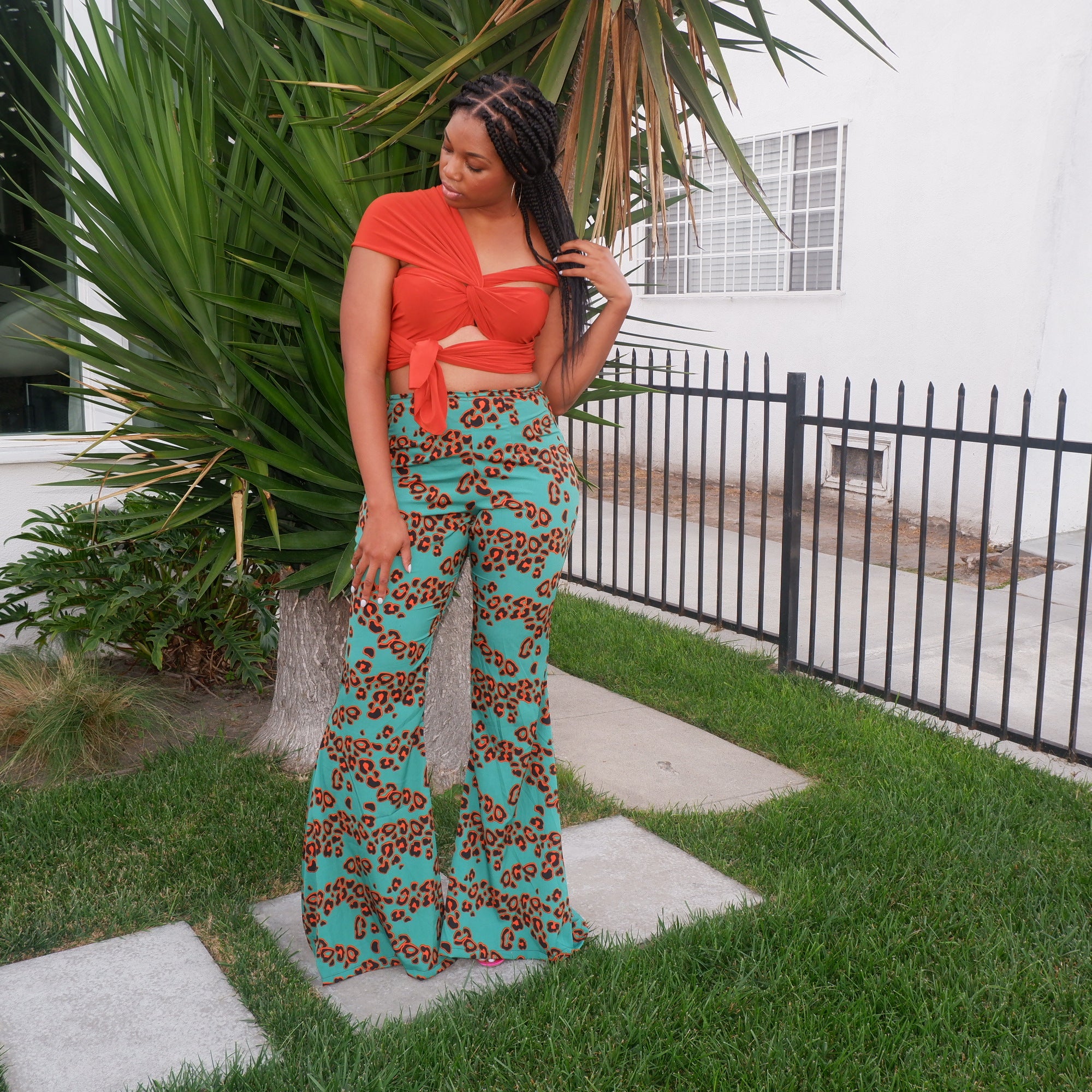 Leppy bell bottom pant