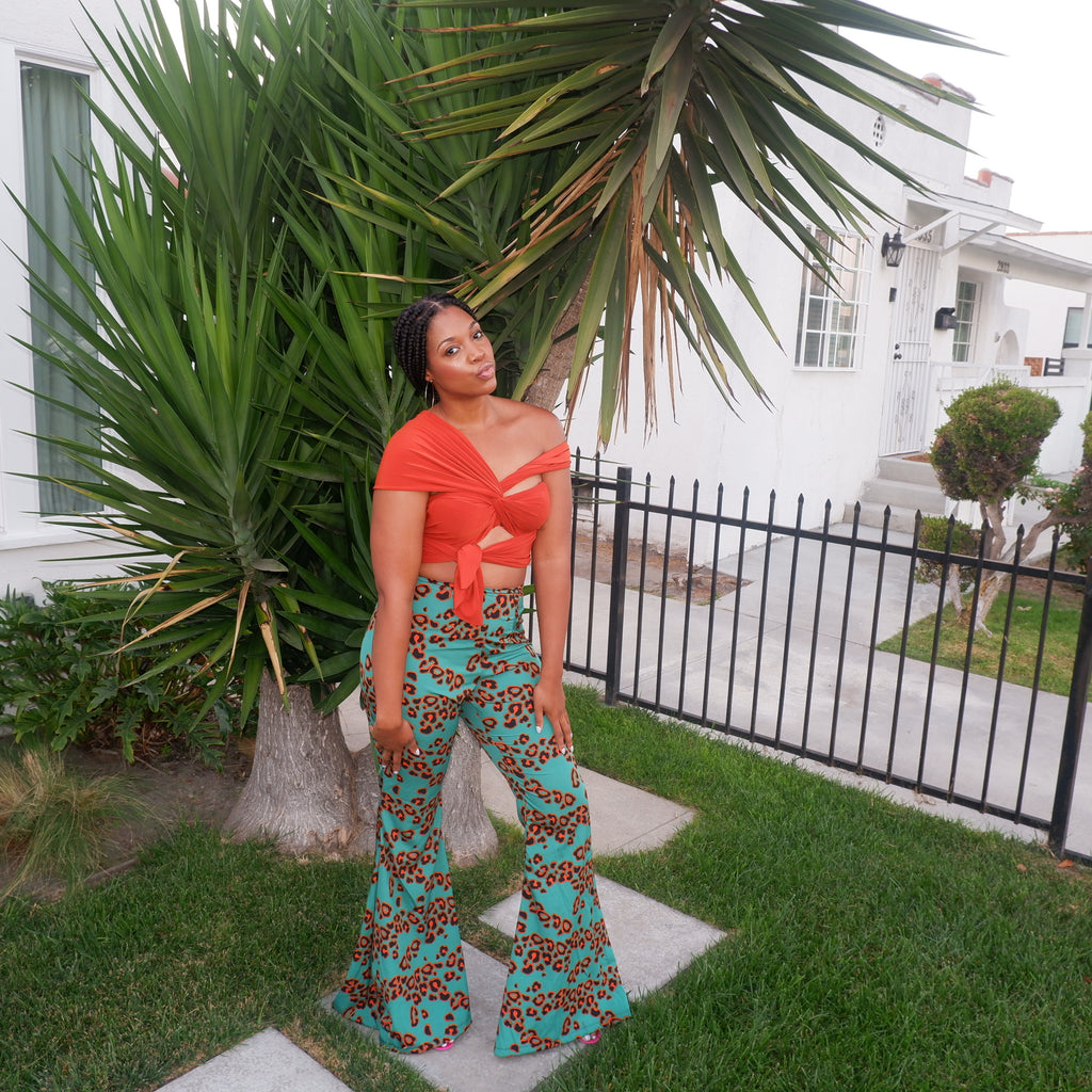 Leppy bell bottom pant