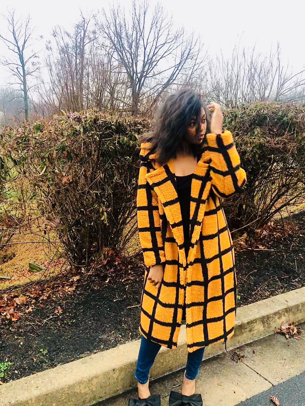Teddy Bee Coat Long