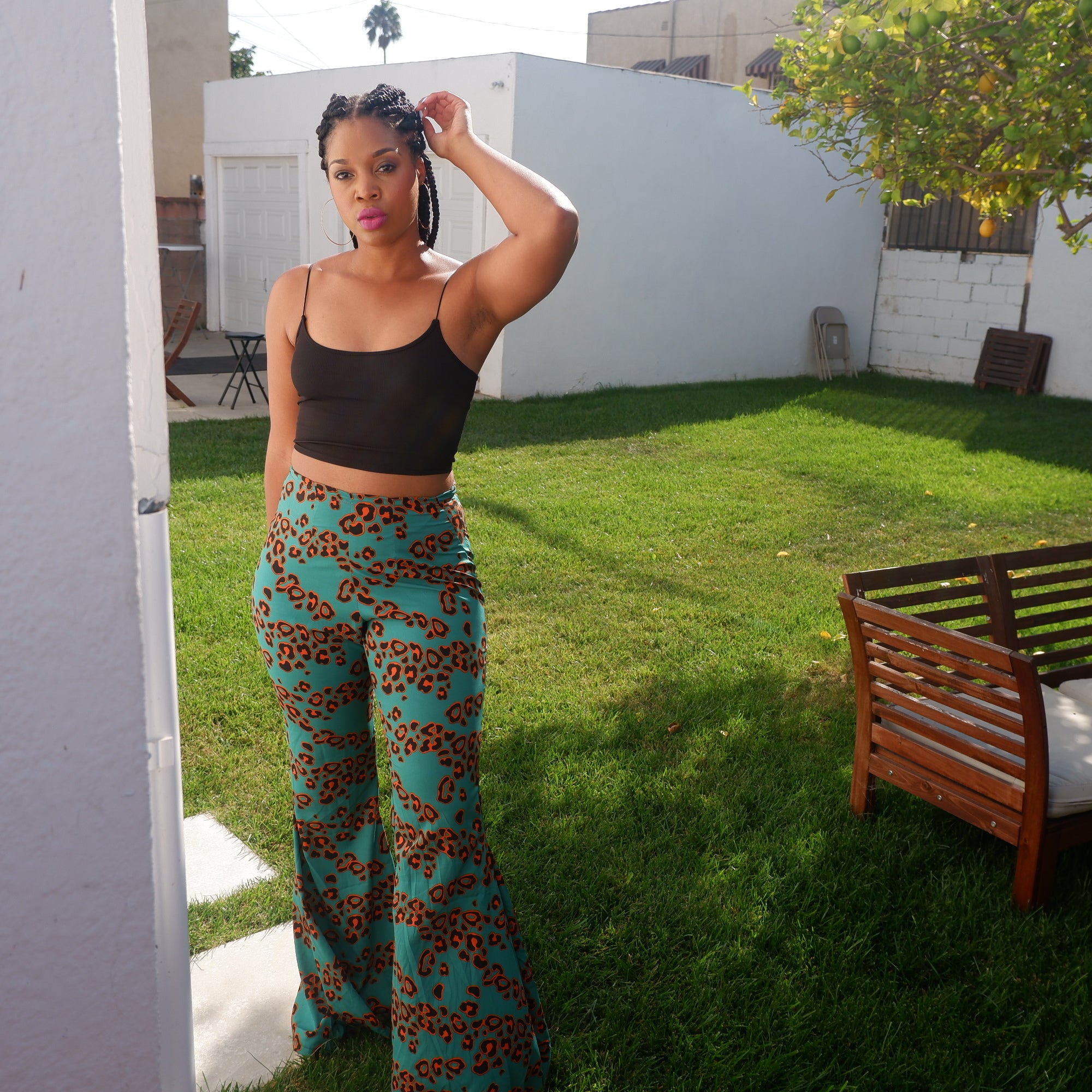 Leppy bell bottom pant