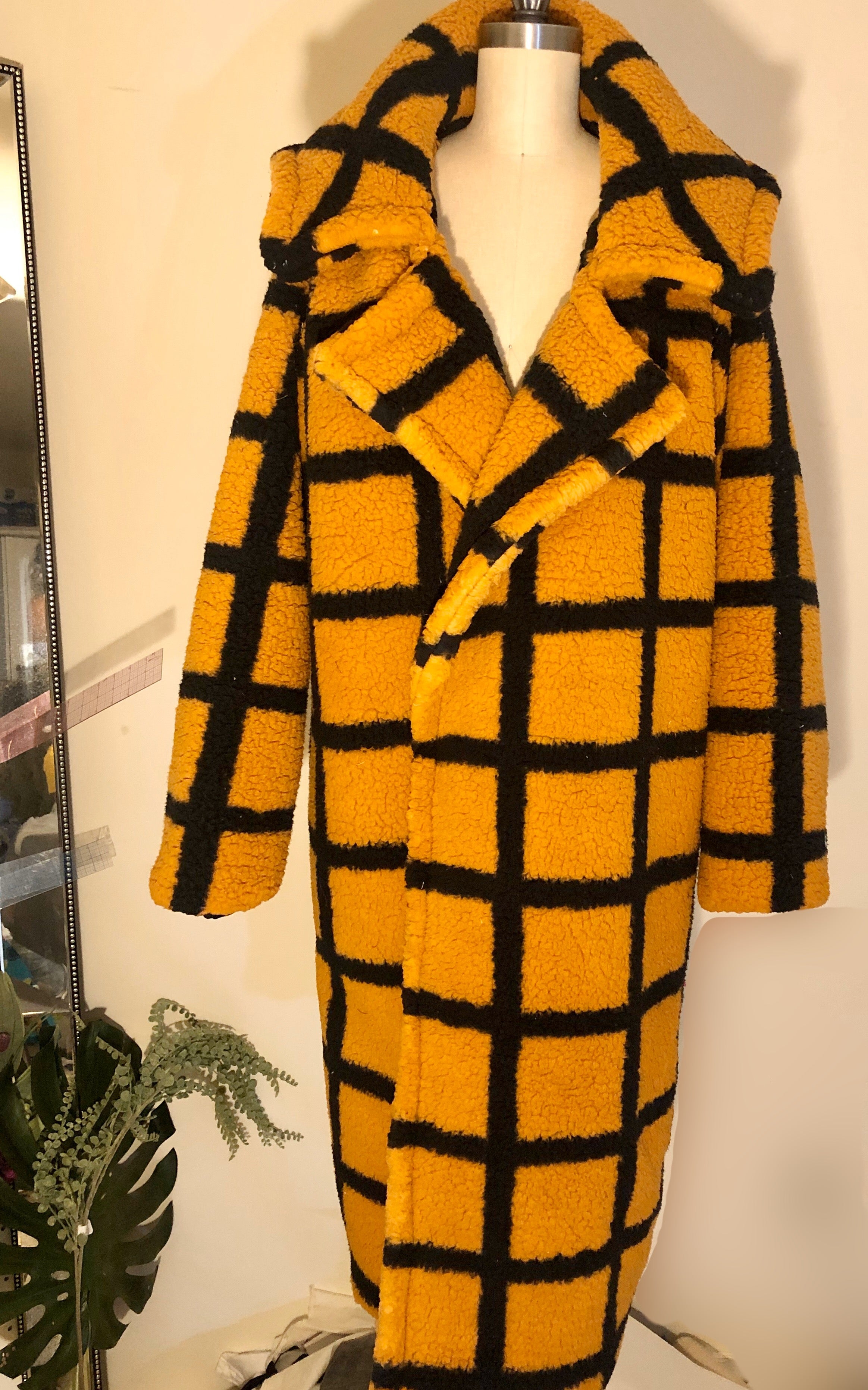 Teddy Bee Coat Long